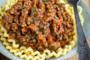 Sauce bolognaise végétarienne