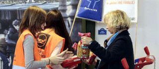 Bénévoles collecte magasins