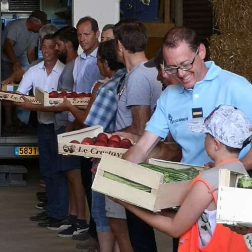 tdf et BA, chaine de solidarité