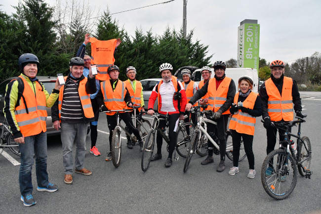 BANQUE ALIMENTAIRE OISEAU VELO ALBI arrivée 5 650