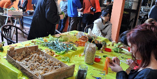 Les Amap se retrouvent à Gourjade durant 2 jours/ Photo DDM, archives.