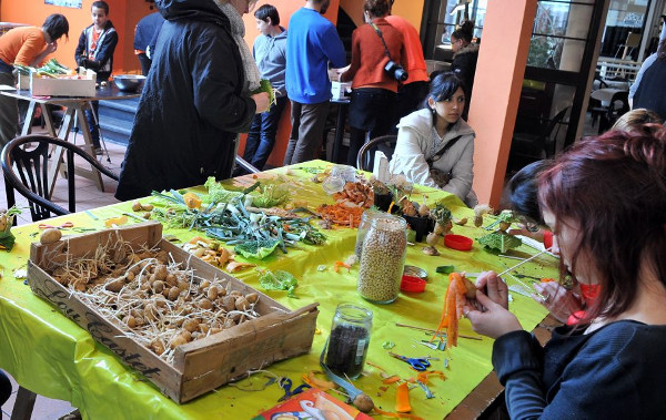 Les Amap se retrouvent à Gourjade durant 2 jours/ Photo DDM, archives.