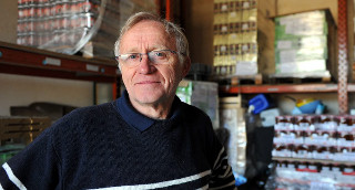 Francis Nadal, président de la Banque alimentaire./Photo DDM, Marc Salvet 