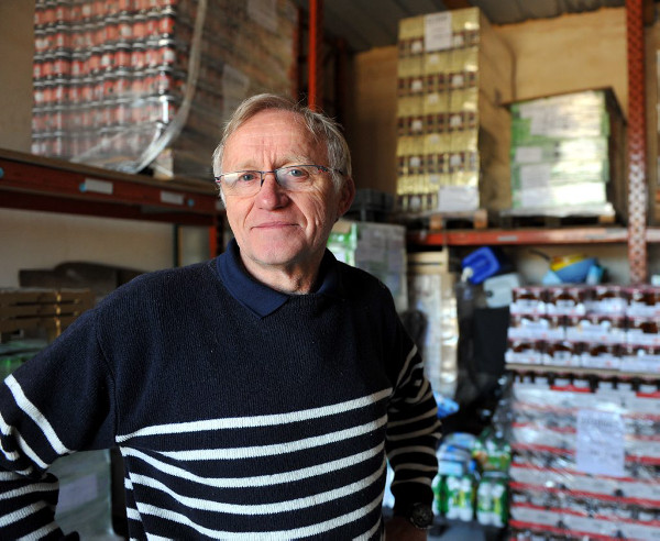 Francis Nadal, président de la Banque alimentaire./Photo DDM, Marc Salvet 