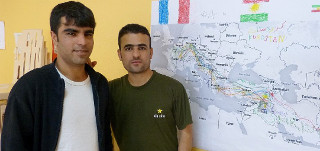 Chico et Pshtiwan et les routes de leur exil. 