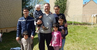 D'origine afghane, la famille Sedeqey quittait ce matin avec regret Gourdon./Photo DDM, A.L. 