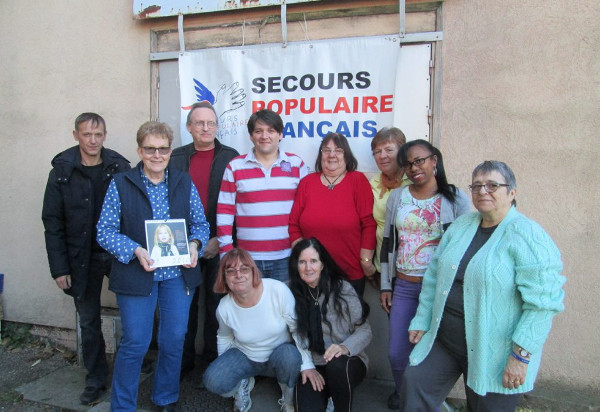 Une partie des bénévoles qui se donnent sans compter pour venir en aide aux autres./Photo DDM, J-C C