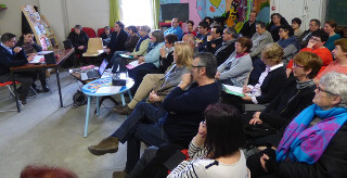 L'assemblée générale s'est tenue au local, mais Lou Mercat mène de plus en plus d'initiatives vers les autres associations culturelles, sociales ou sportives de la ville. 