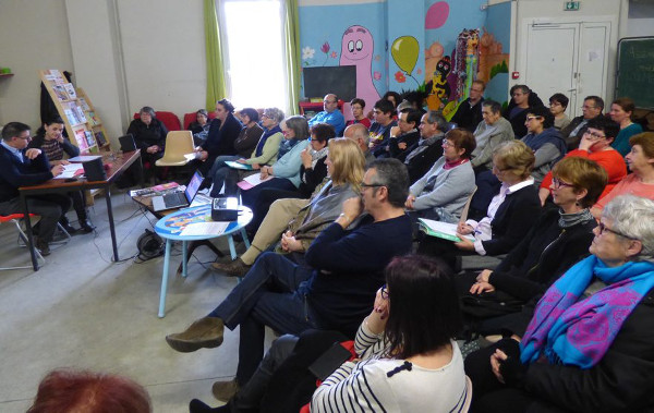 L'assemblée générale s'est tenue au local, mais Lou Mercat mène de plus en plus d'initiatives vers les autres associations culturelles, sociales ou sportives de la ville. 