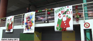 Marché de Noël du Secours populaire à Saint-Juéry