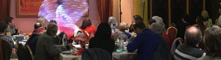 Repas de fête solidaire avec les Bouffons de la cuisine.