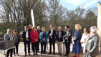 L’inauguration du centre mobile des Restos du Cœur.Photo DDM